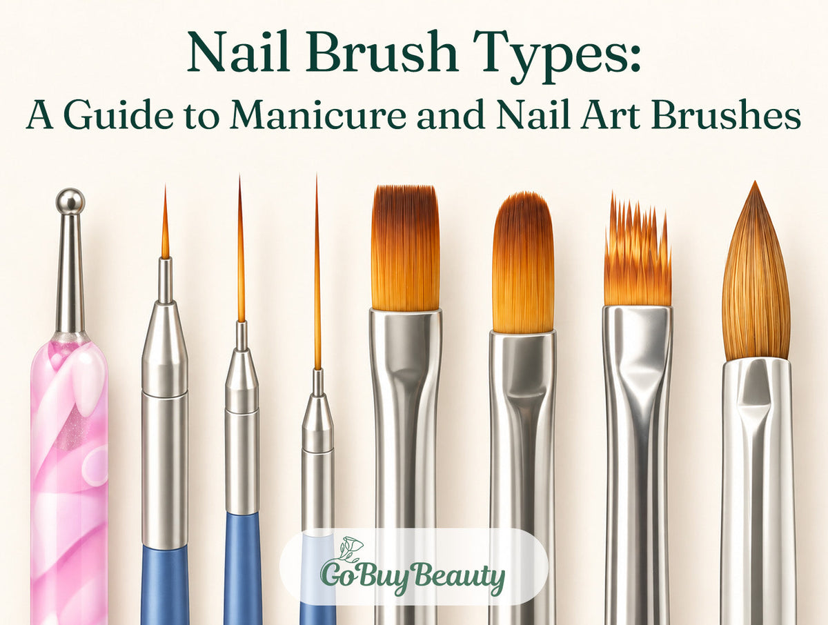 Nail Brush Types: A Guide to Manicure and Nail Art Brushes