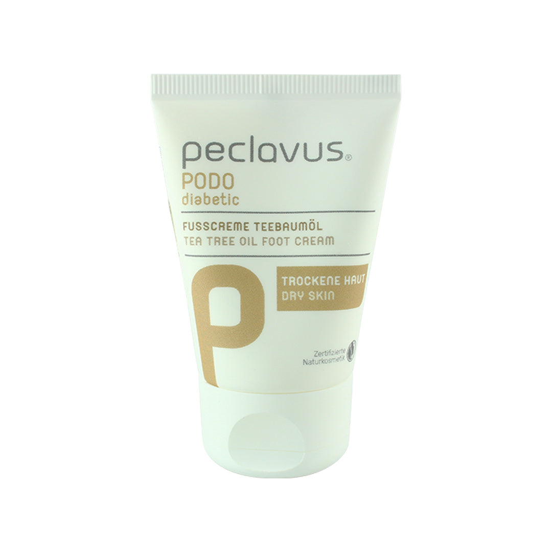 RUCK® peclavus® PODOdiabetic Foot Cream with Tea Tree Oil 30ml