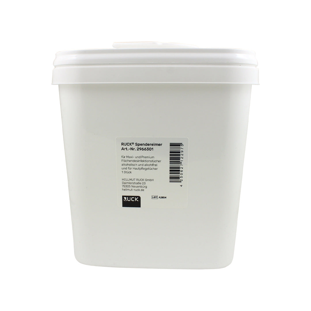 RUCK® Dispenser Bucket for Maxi and Premium Surface Disinfectant Wipes