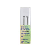 BUSCH® Oval Skin Bur 2-Pack - Medium Cut, Simple & Cross-Cut