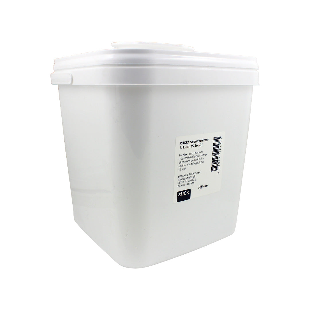 RUCK® Dispenser Bucket for Maxi and Premium Surface Disinfectant Wipes