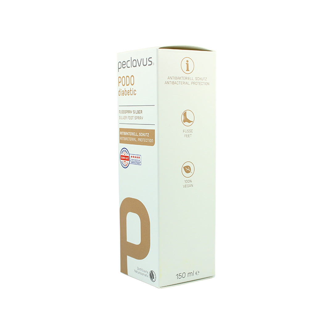 RUCK® peclavus® PODOdiabetic Foot Spray with Silver 150ml