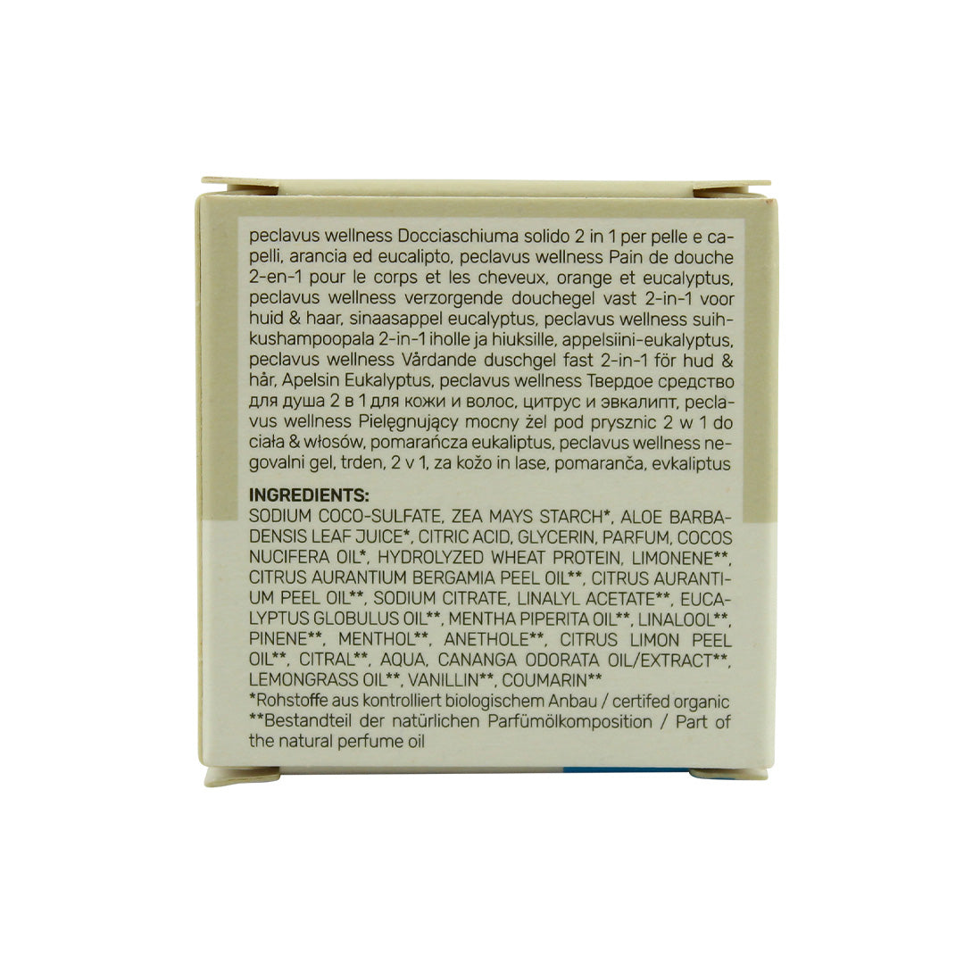 RUCK® peclavus® Wellness 2-in-1 Shower Bar for Skin and Hair 30g