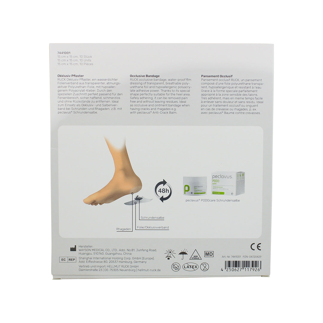 RUCK® Waterproof Occlusive Heel Dressing