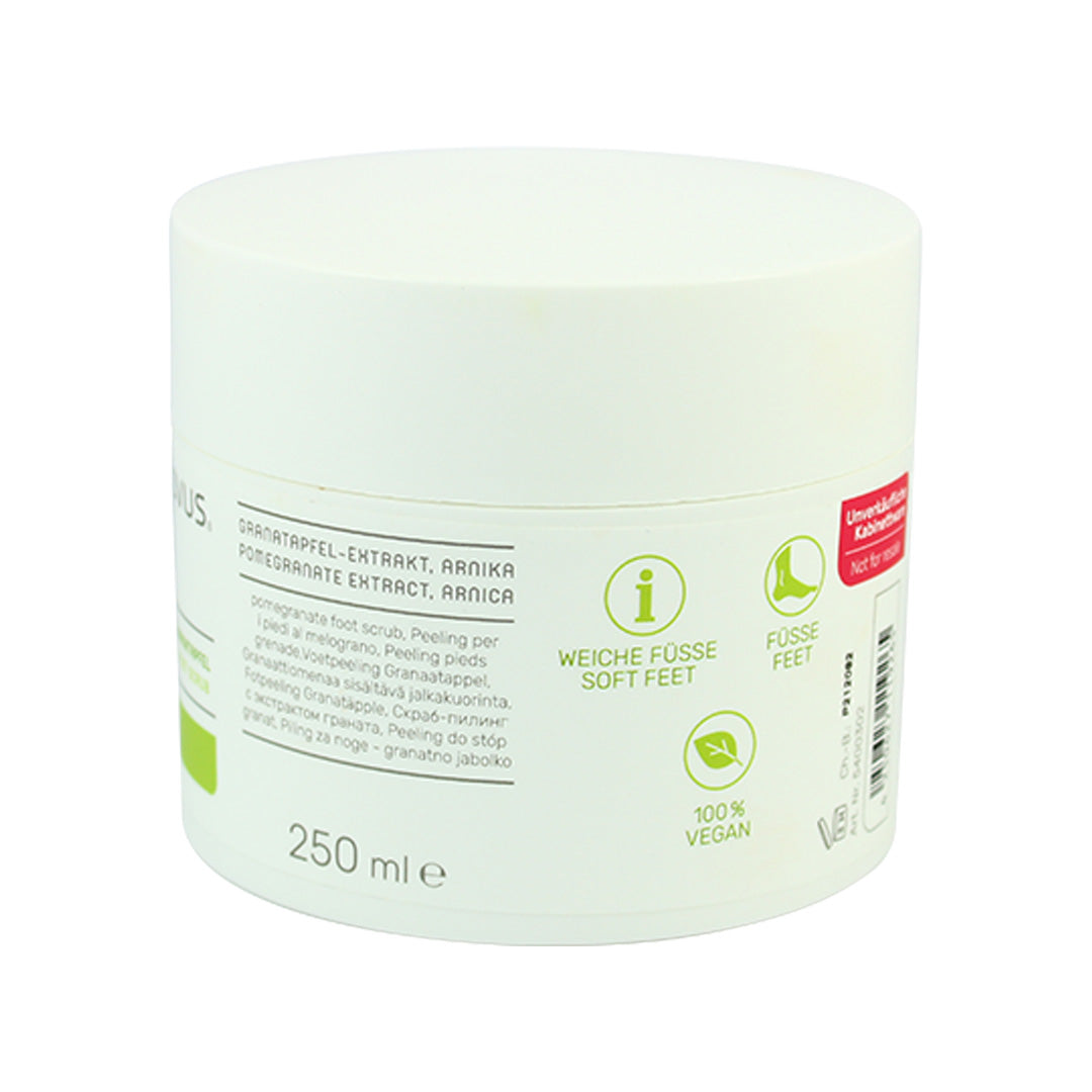 peclavus® PODOcare Pomegranate Foot Scrub