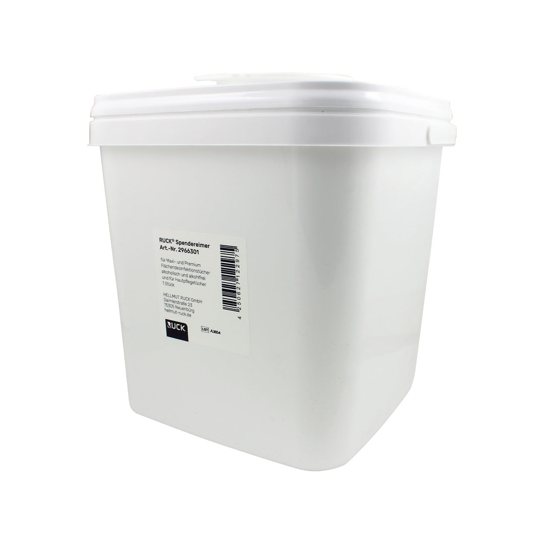 RUCK® Dispenser Bucket for Maxi and Premium Surface Disinfectant Wipes