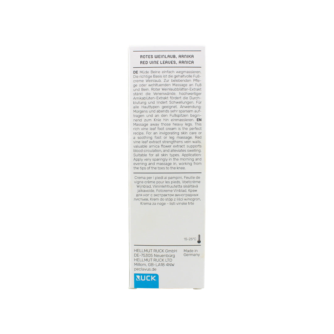 RUCK® peclavus® PODOcare Vine Leaf Foot Cream