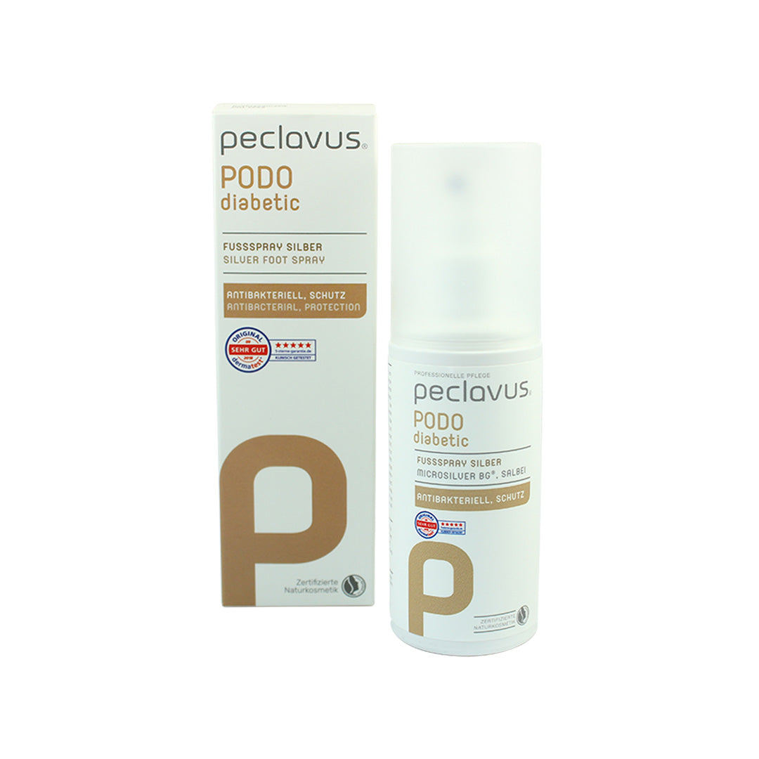 RUCK® peclavus® PODOdiabetic Foot Spray with Silver 150ml