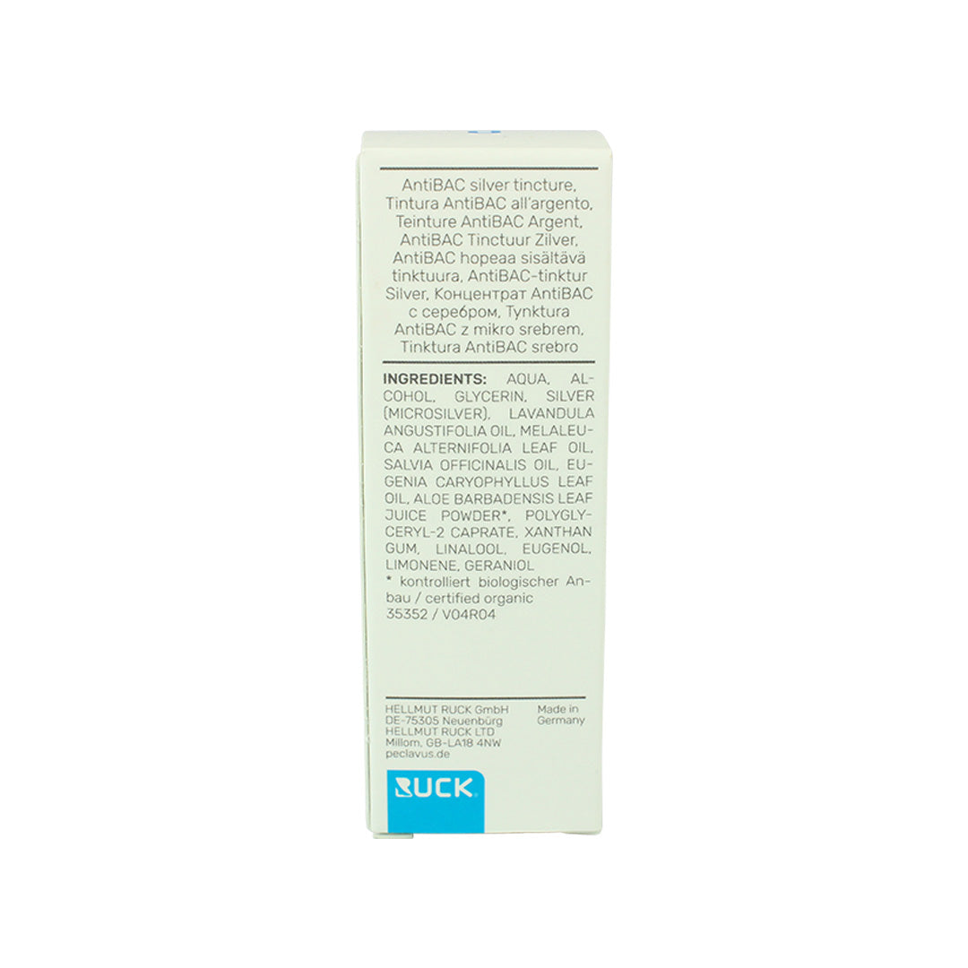 peclavus PODOmed AntiBAC Tincture Silver