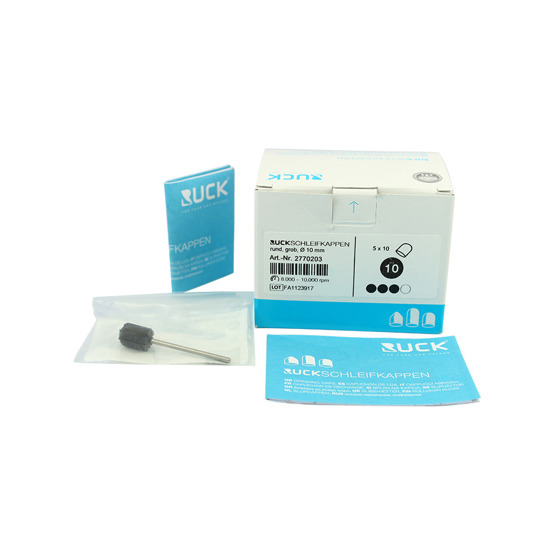 RUCK® Abrasive Coarse Grinding Cap Set Ø10 mm