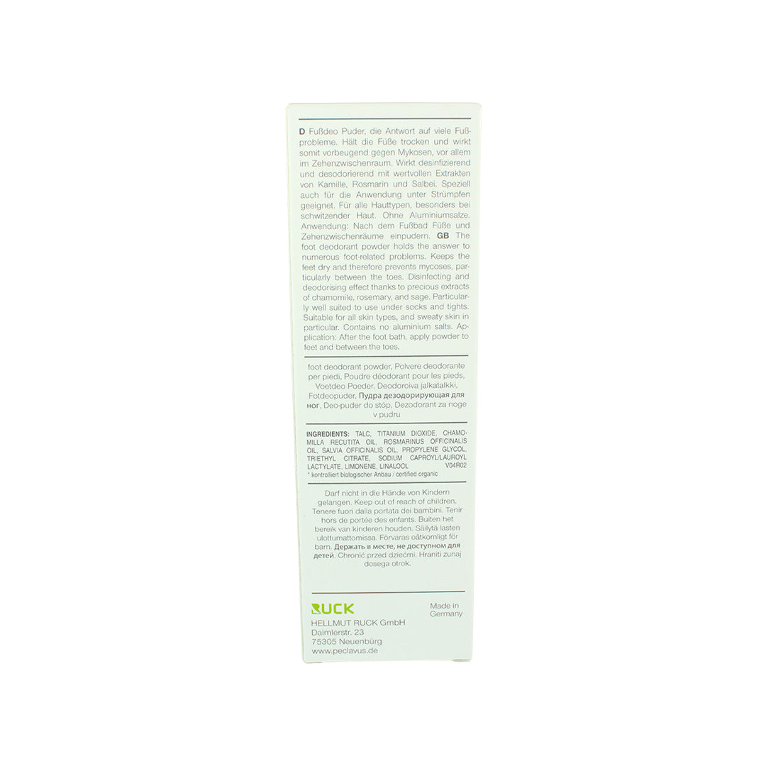 RUCK® peclavus® PODOcare Foot Powder 70g