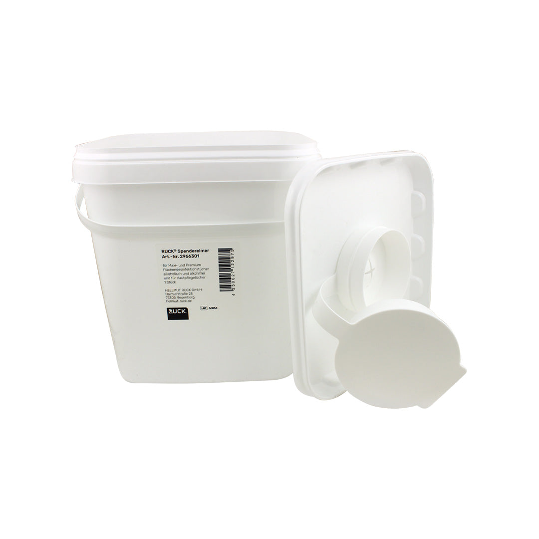 RUCK® Dispenser Bucket for Maxi and Premium Surface Disinfectant Wipes