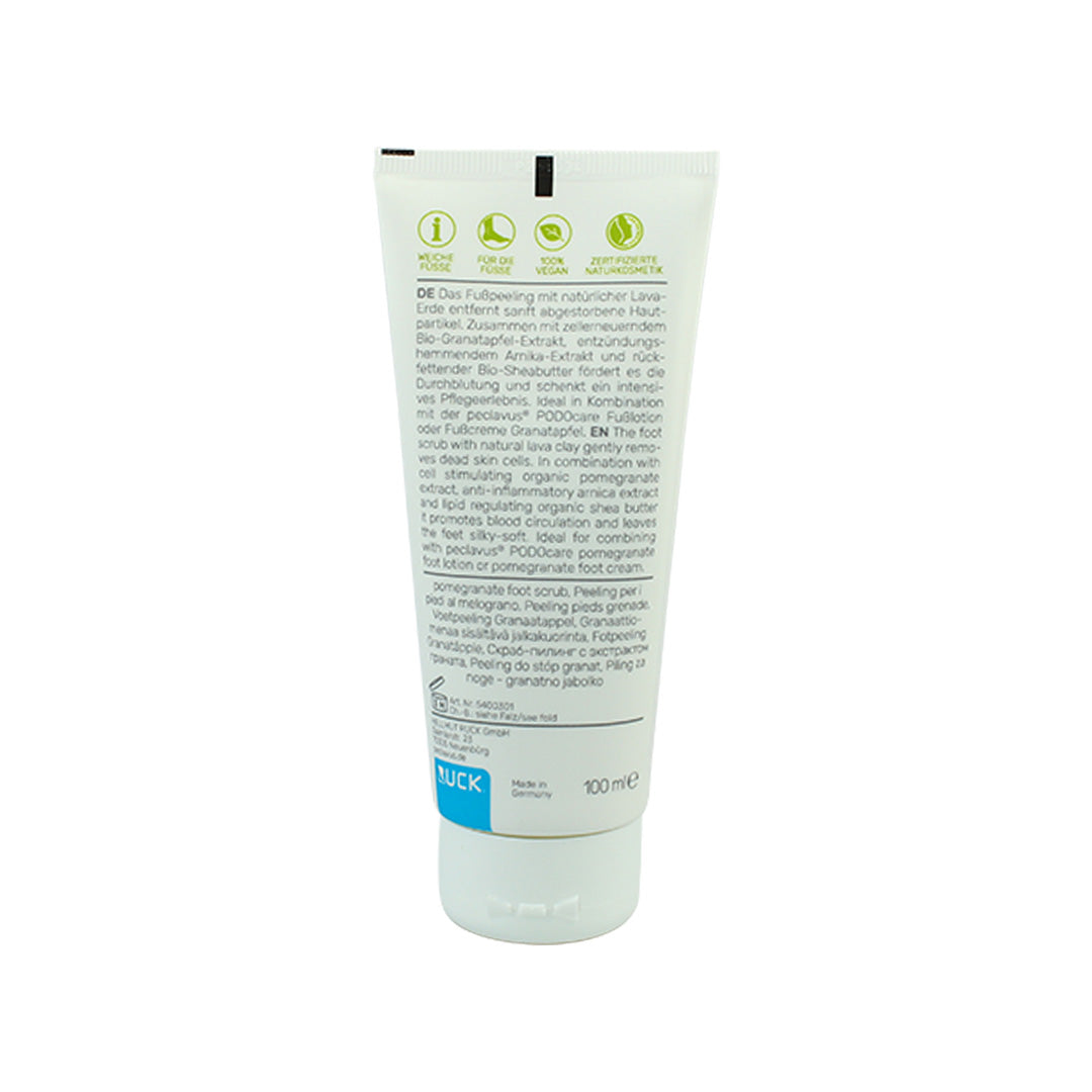 peclavus® PODOcare Pomegranate Foot Scrub