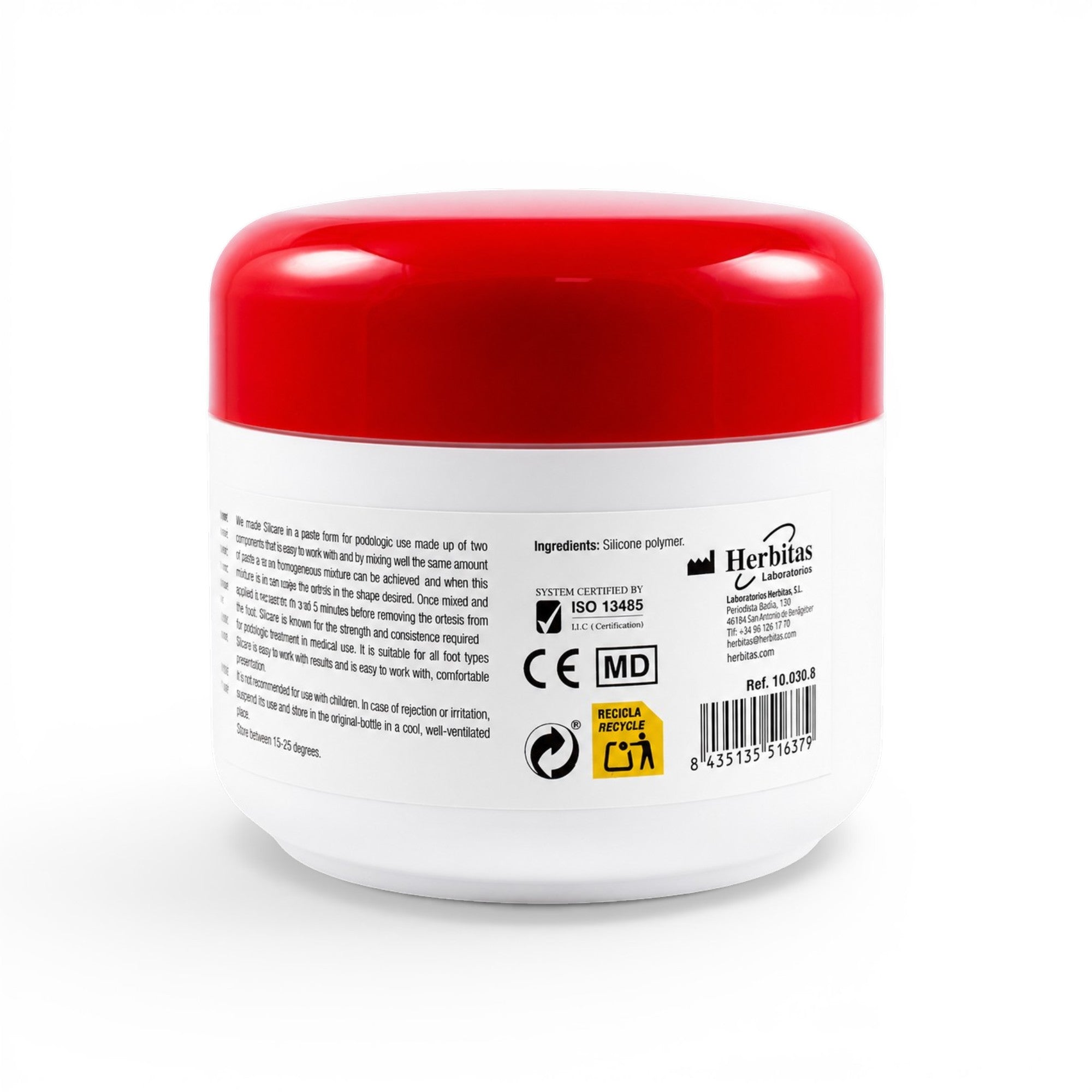 Herbitas Podia Soft A+B Silicone for Orthotics