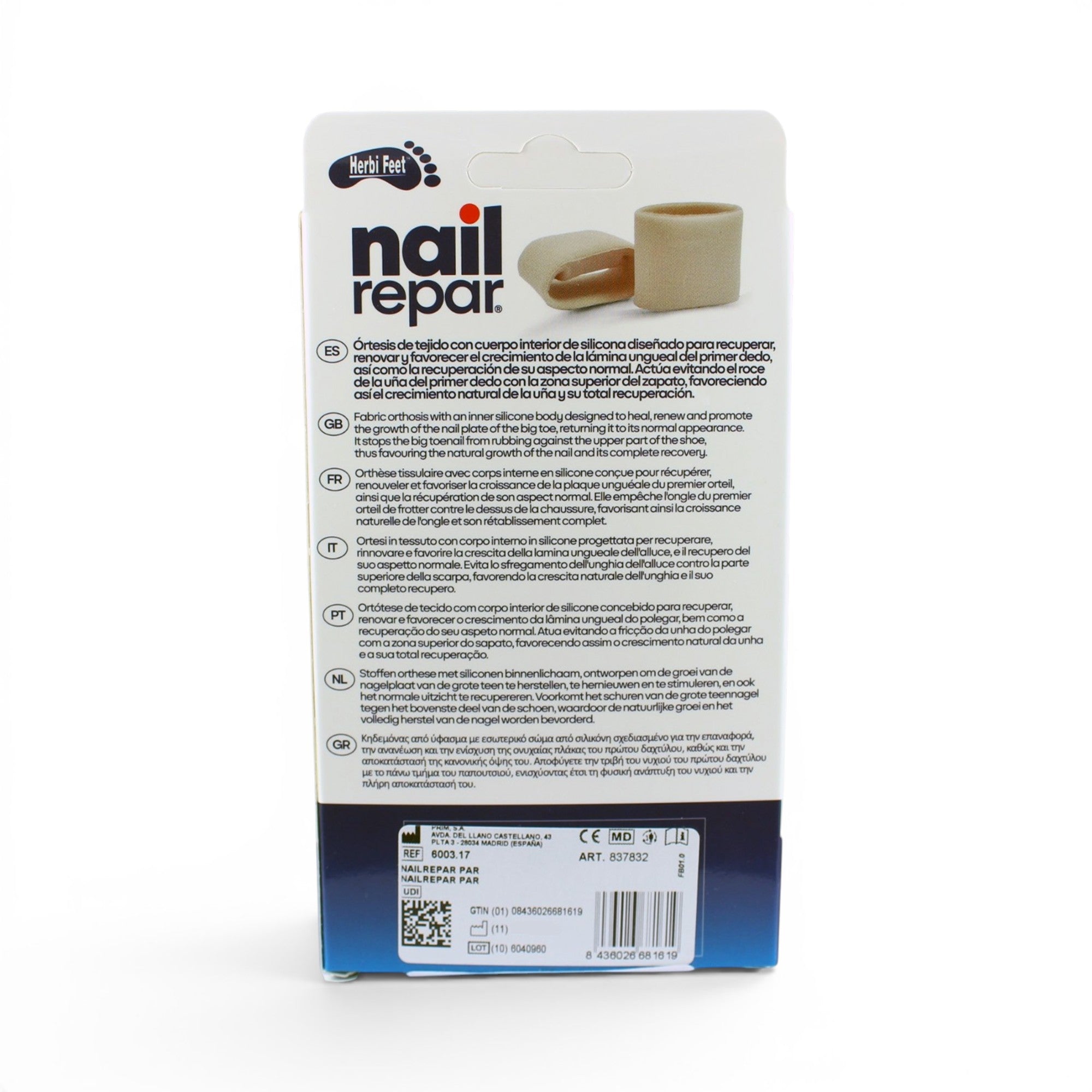 Herbitas Nailrepar Nail Protector, 2 pcs