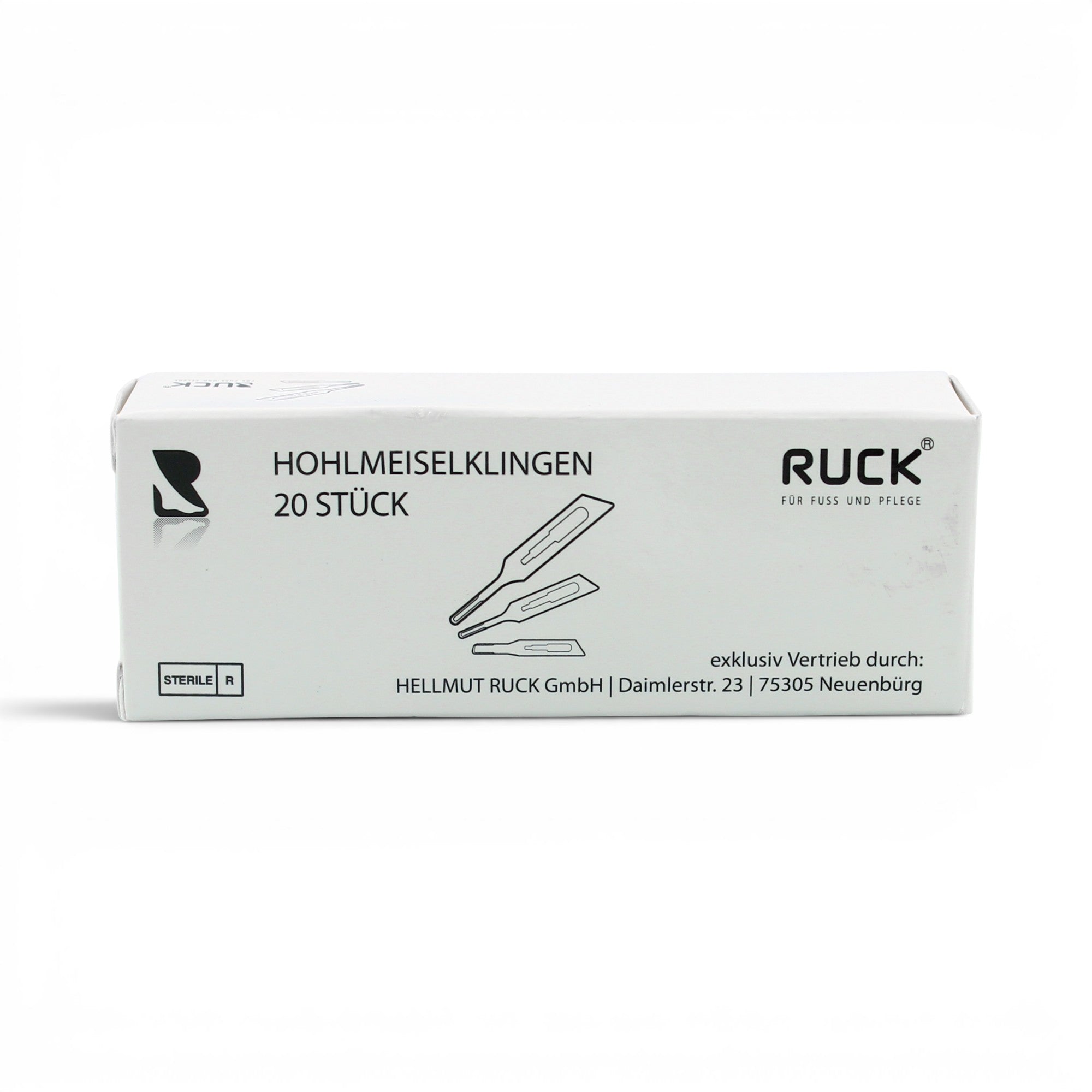 RUCK Gouge Blades Carbon Steel, 20 pcs