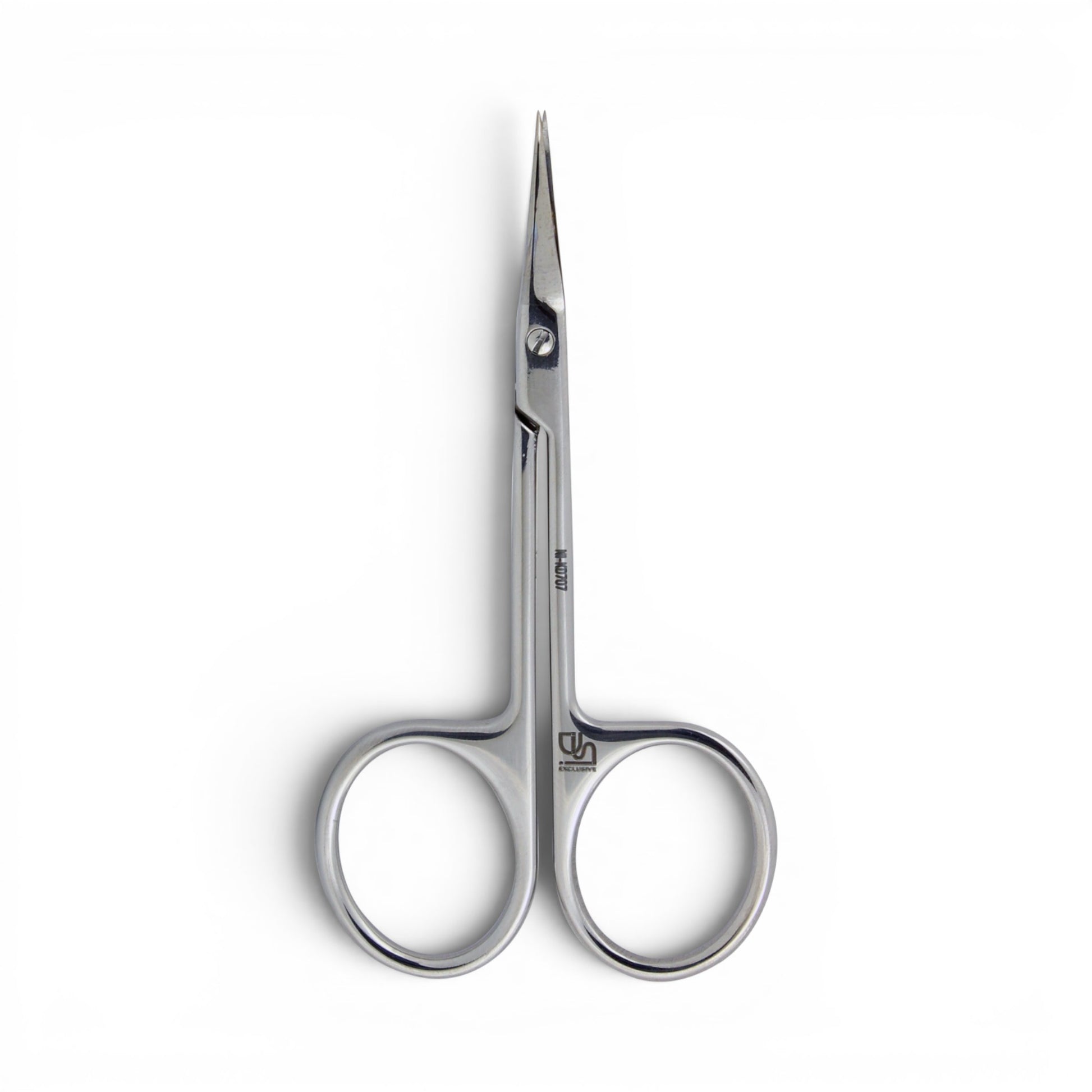 DSI Exclusive Cuticle Scissors, 22.5mm Curved Blade on a white background