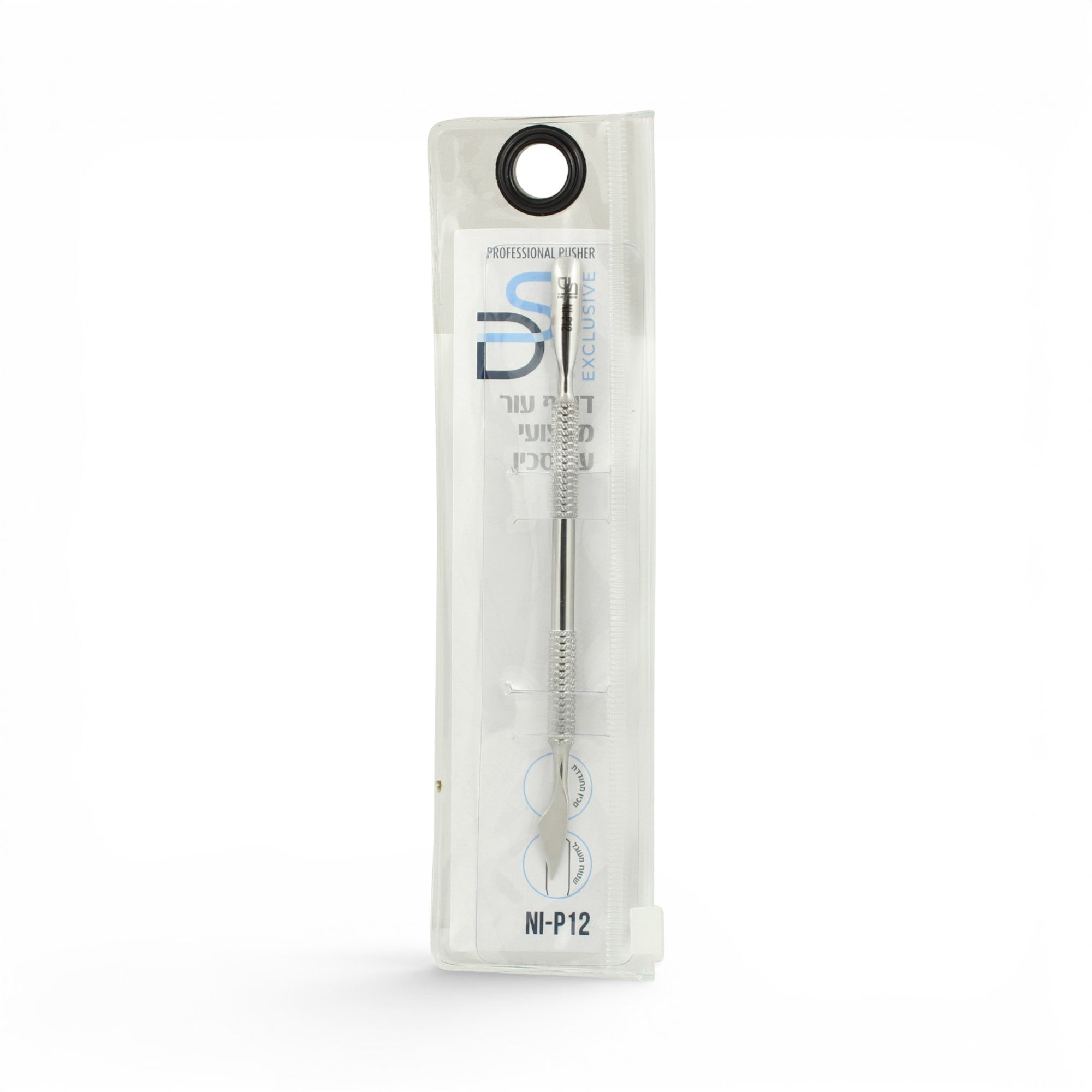 DSI Double-Ended Cuticle Pusher, Rounded Tip/Clover Scraper