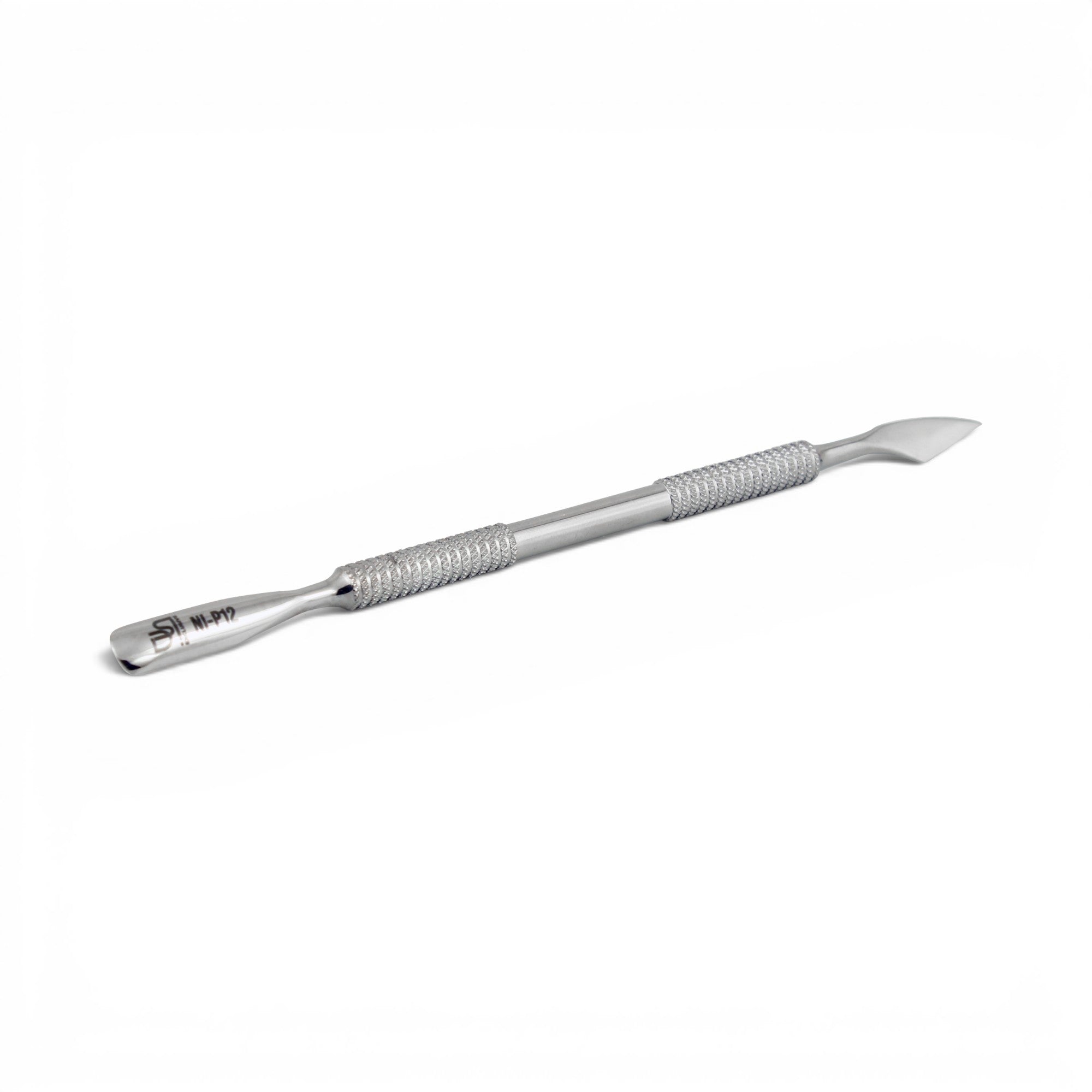 DSI Double-Ended Cuticle Pusher, Rounded Tip/Clover Scraper