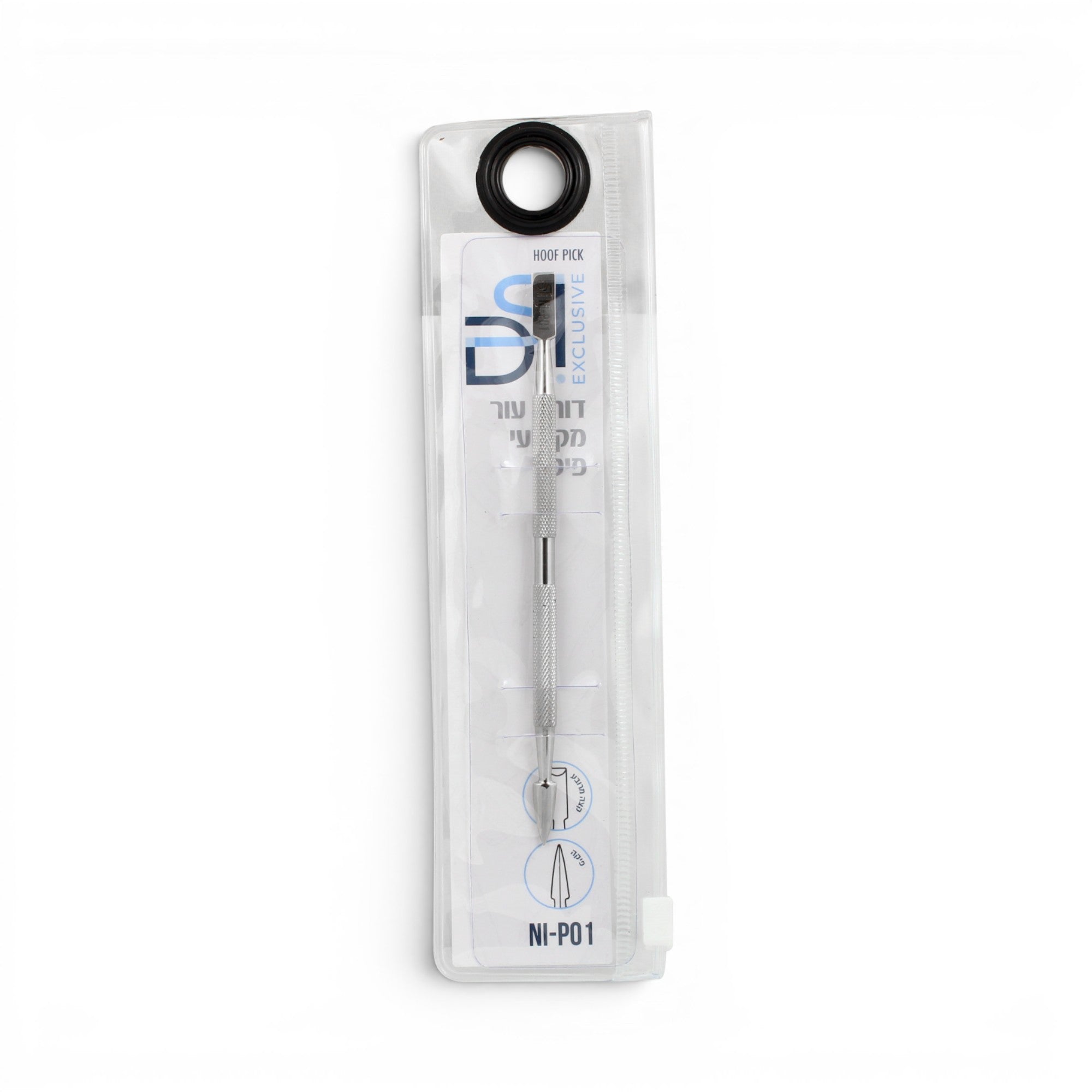 DSI Double-Ended Cuticle Pusher, Wide/Pointed Tip