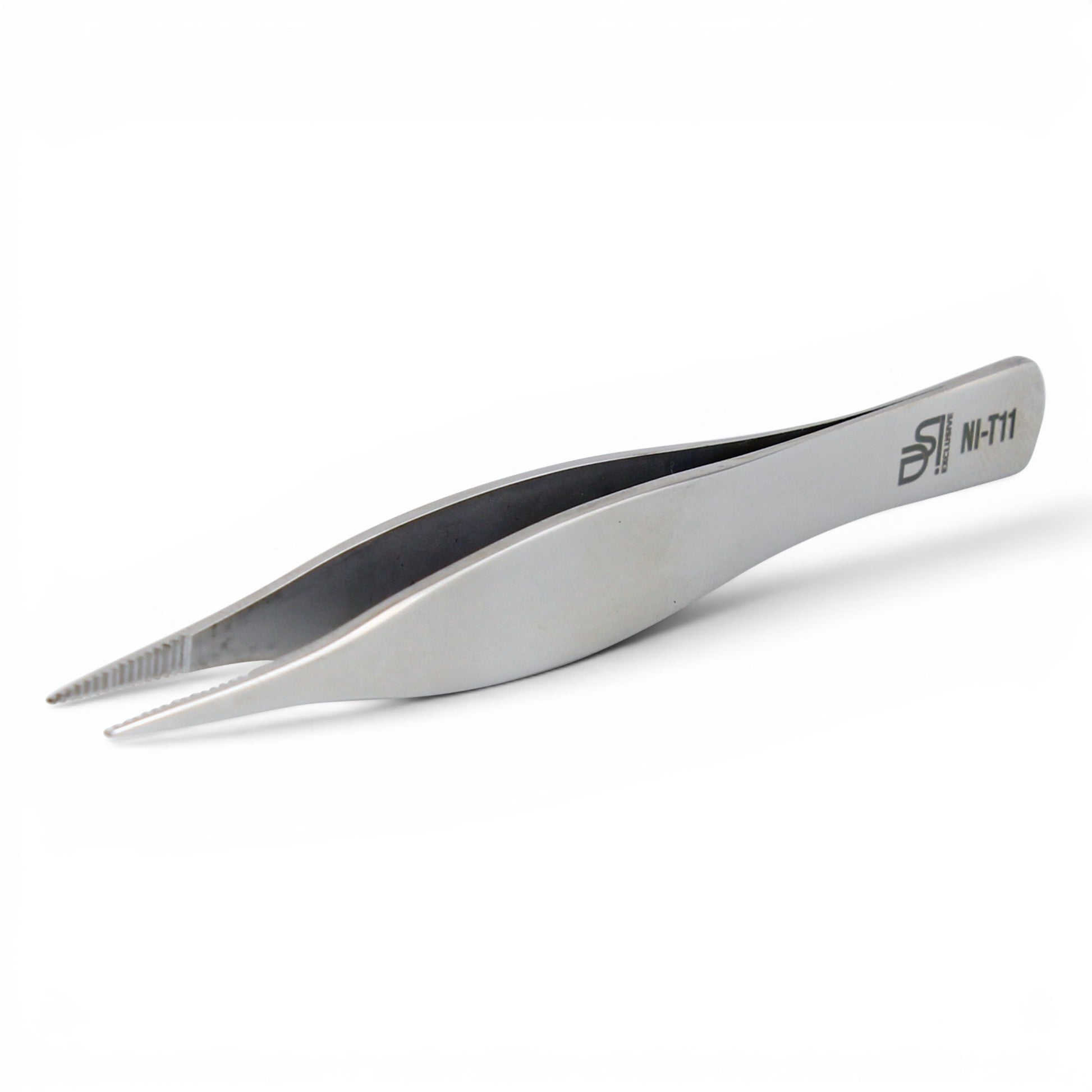 DSI NI-T11 Exclusive Nail Splinter Tweezers on a white background