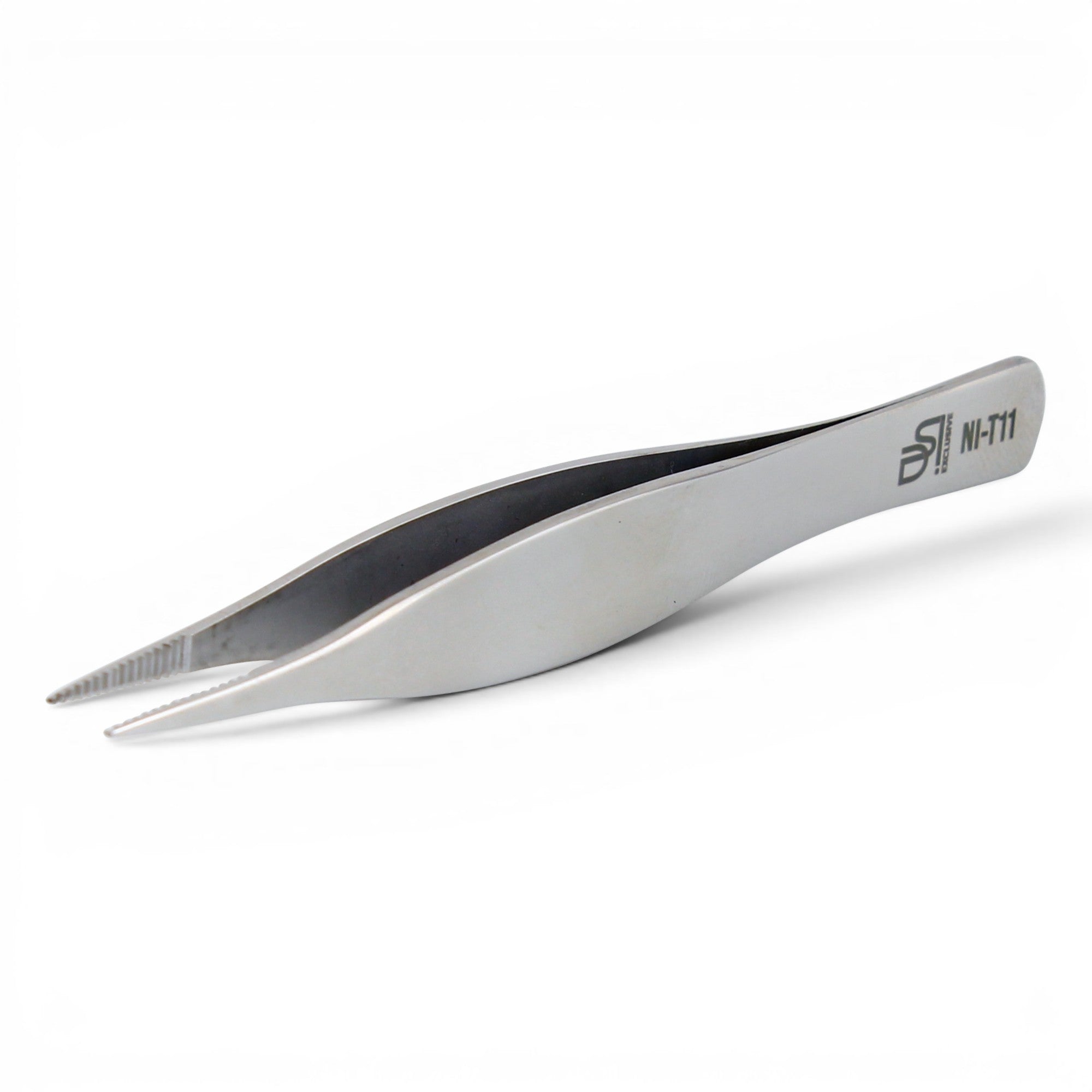 DSI NI-T11 Exclusive Nail Splinter Tweezers on a white background
