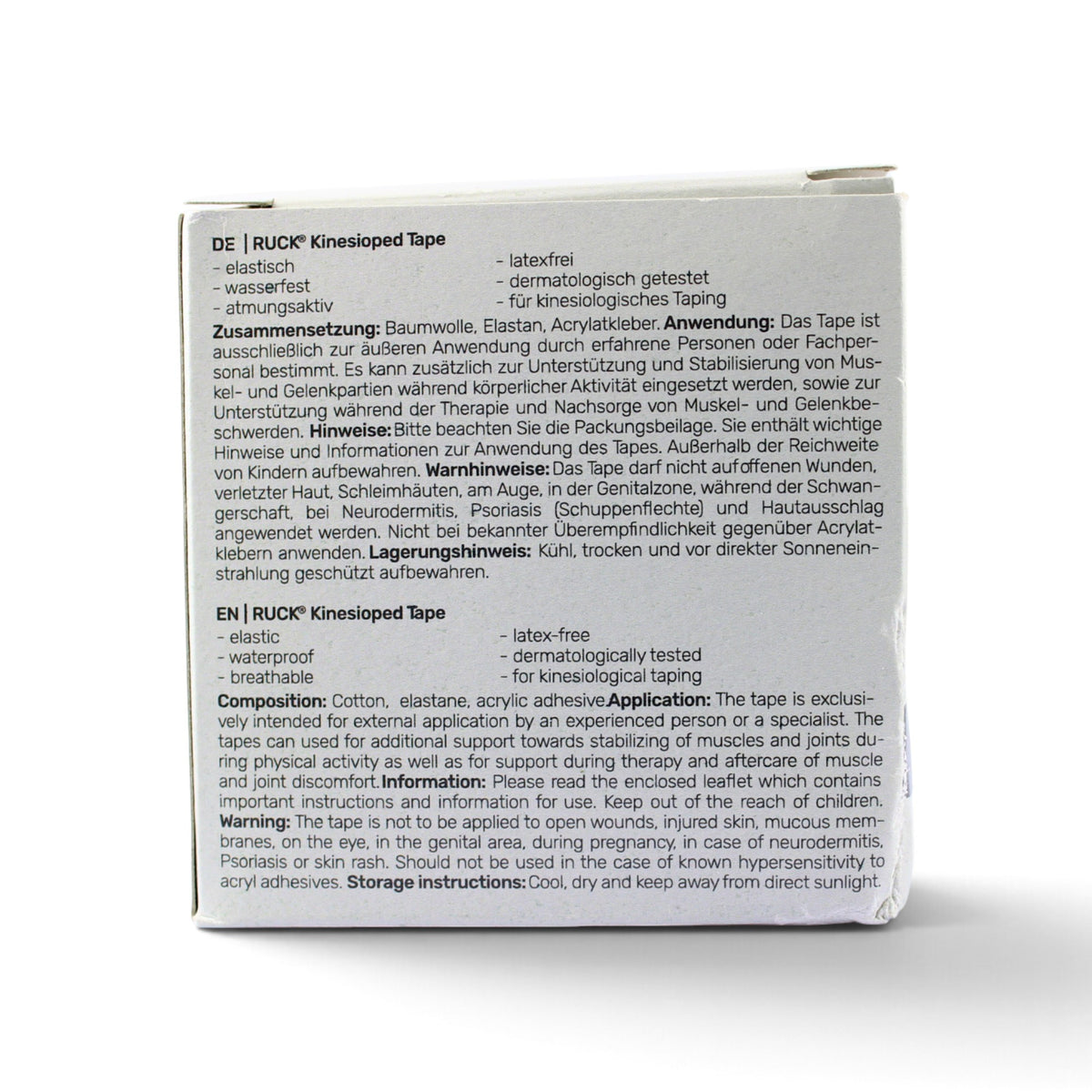 RUCK Kinesioped Kinesiology Tape – 5 cm x 5 m