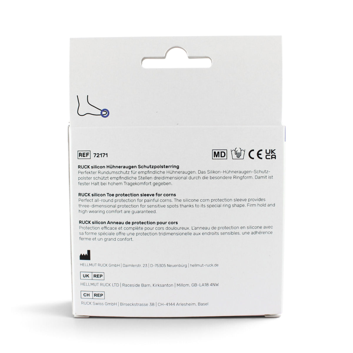 RUCK Silicon Corn Protection Ring, 4 pcs