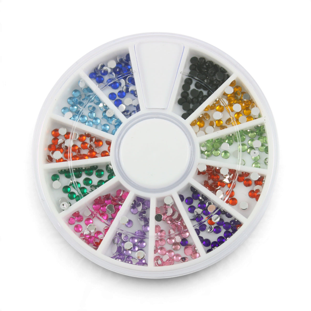 RUCK Rhinestone Nail Art Wheel 500 pcs