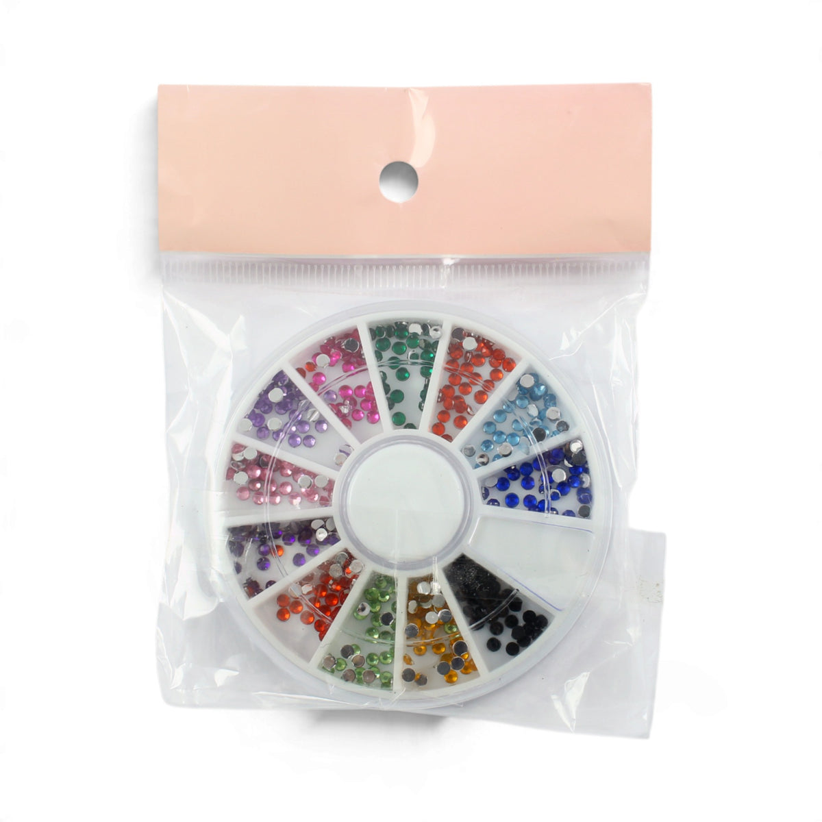RUCK Rhinestone Nail Art Wheel 500 pcs