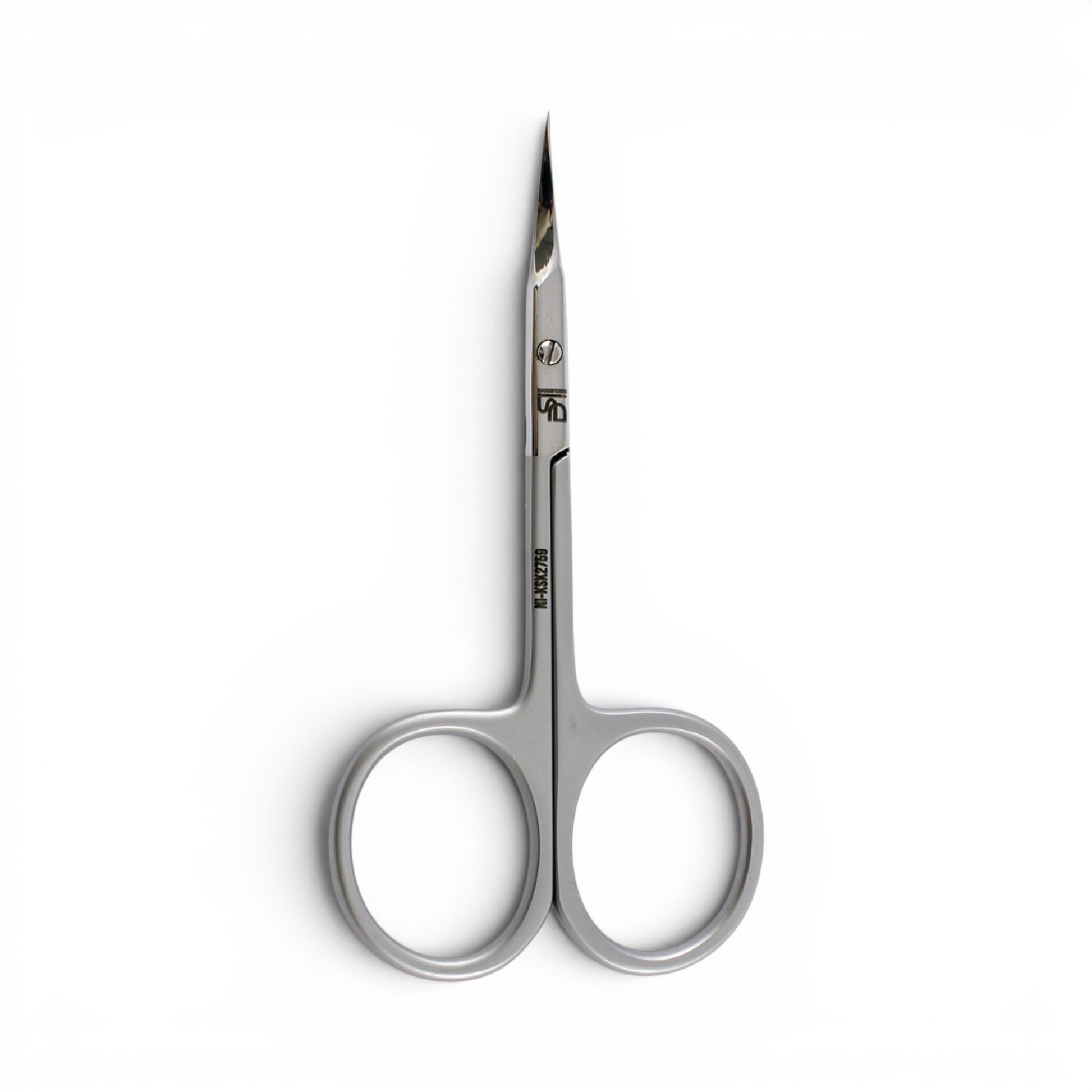 DSI Exclusive Left-Handed Cuticle Scissors 22 mm on a white background