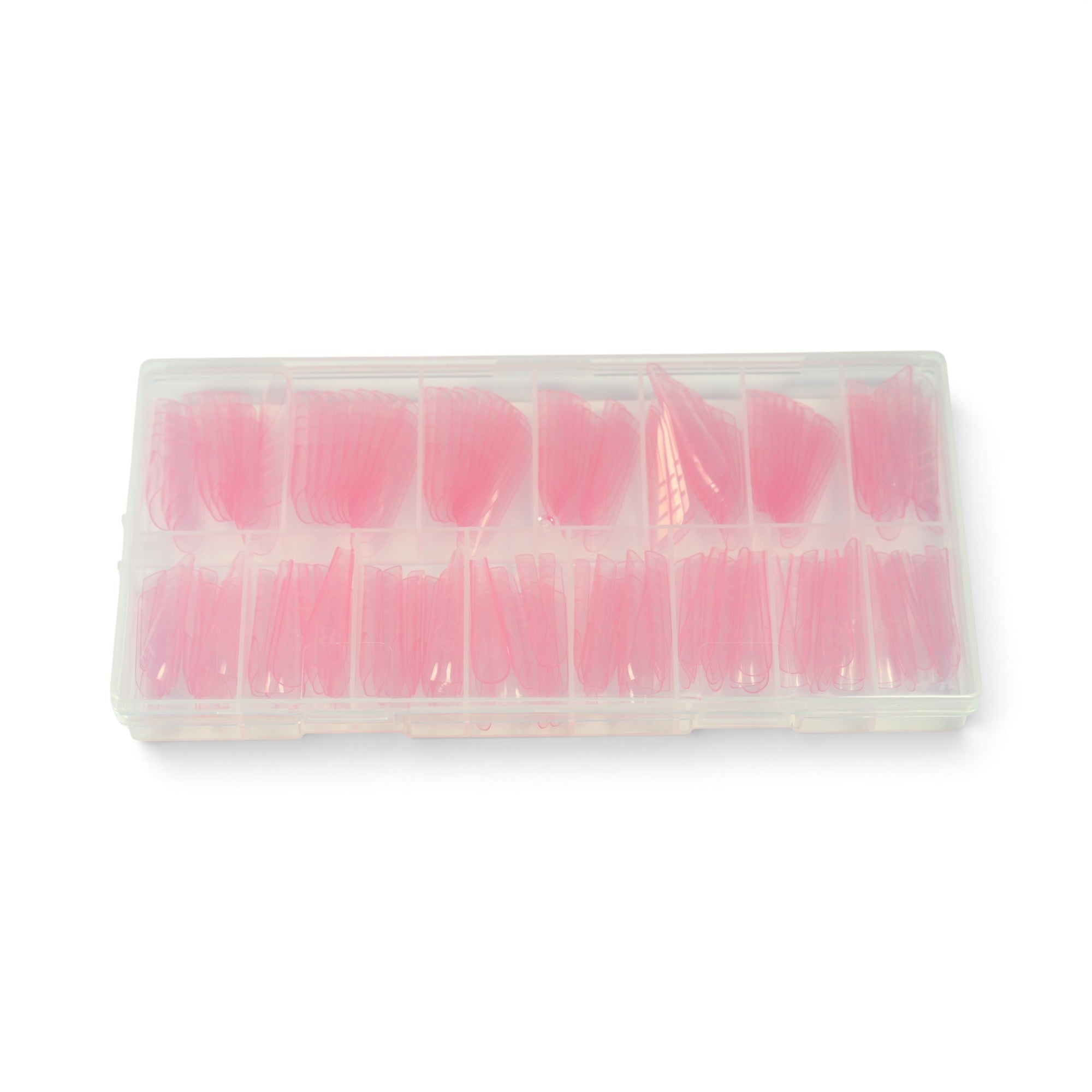 Osaka Pink Dual Forms Rounded Tips, 150 pcs