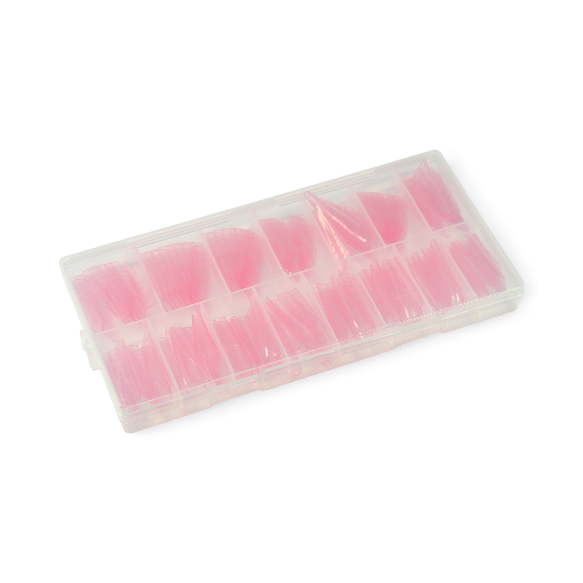 Osaka Pink Dual Forms Rounded Tips, 150 pcs