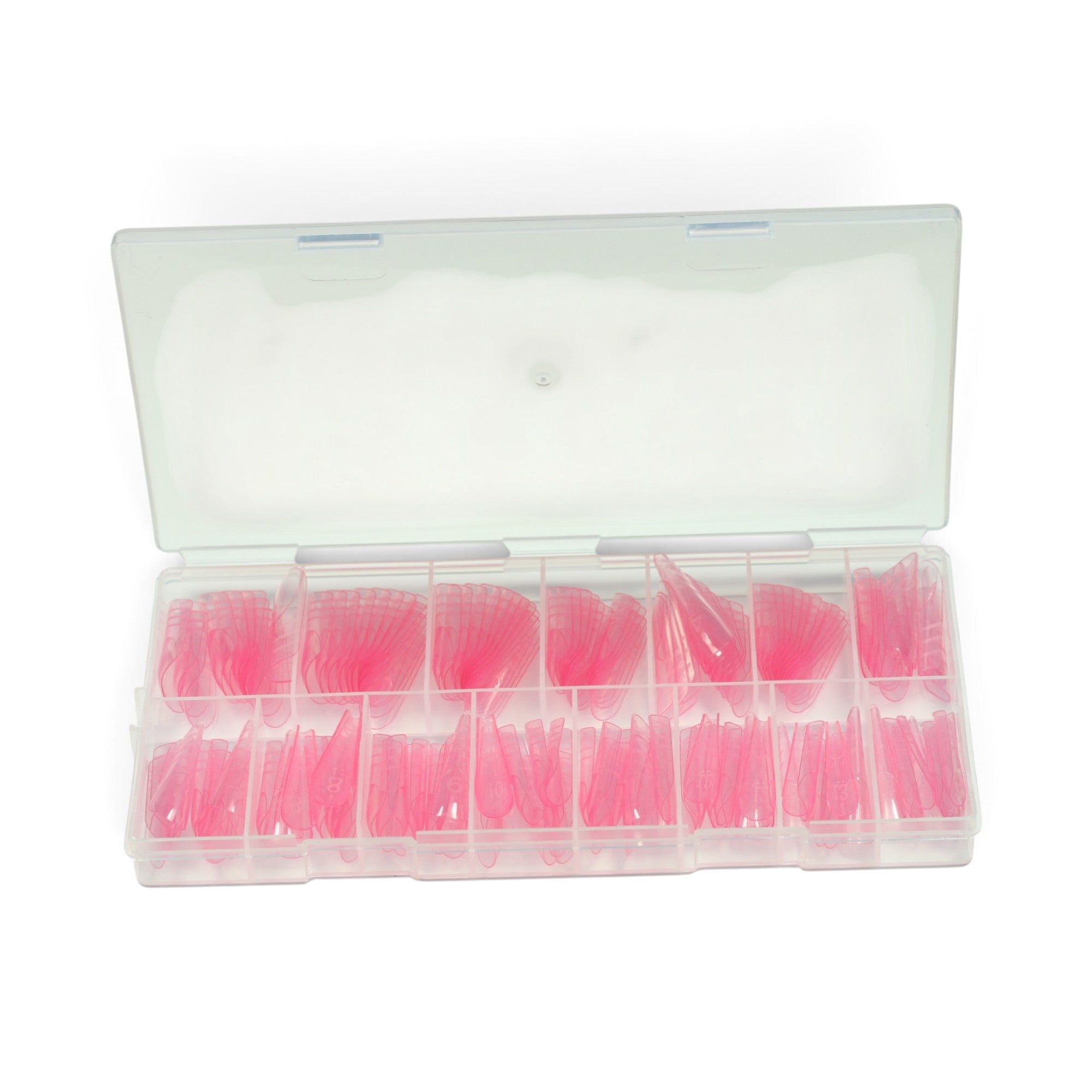 Osaka Pink Dual Forms Rounded Tips, 150 pcs
