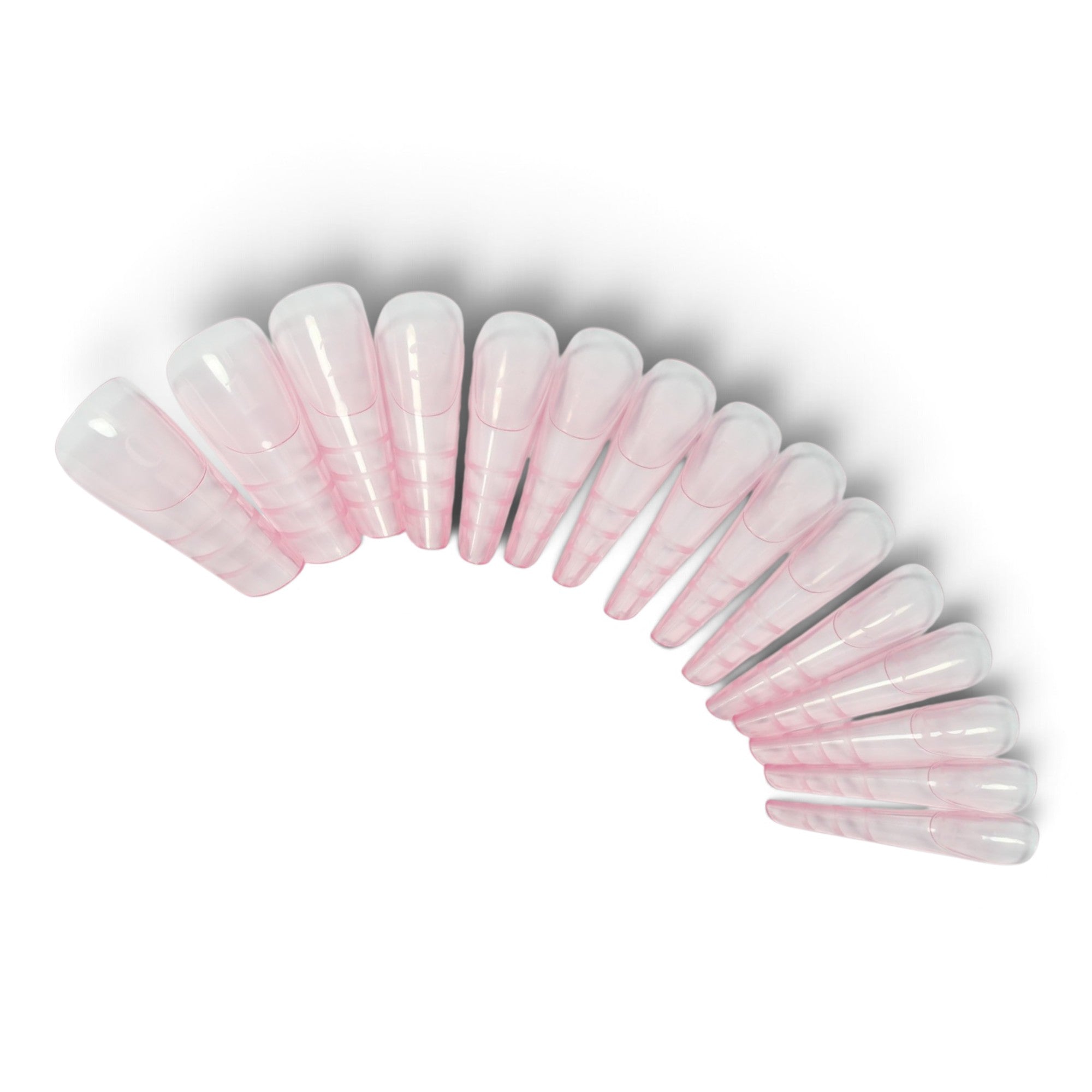 Osaka Pink Dual Forms Rounded Tips, 150 pcs