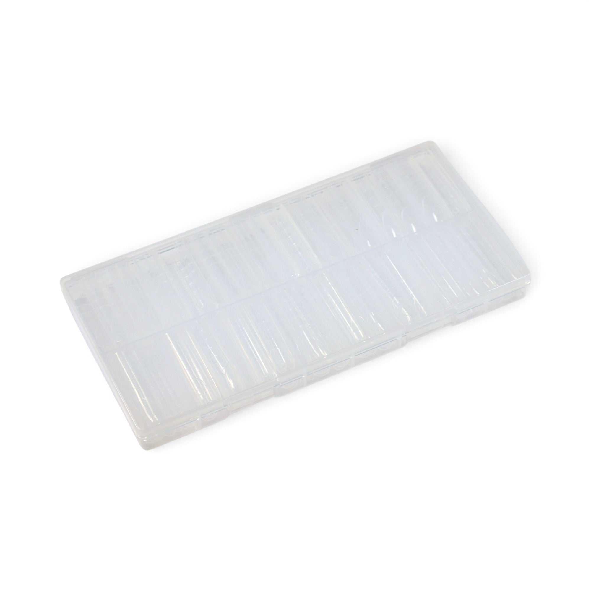 Osaka Clear Dual Forms Straight Tips, 150 pcs