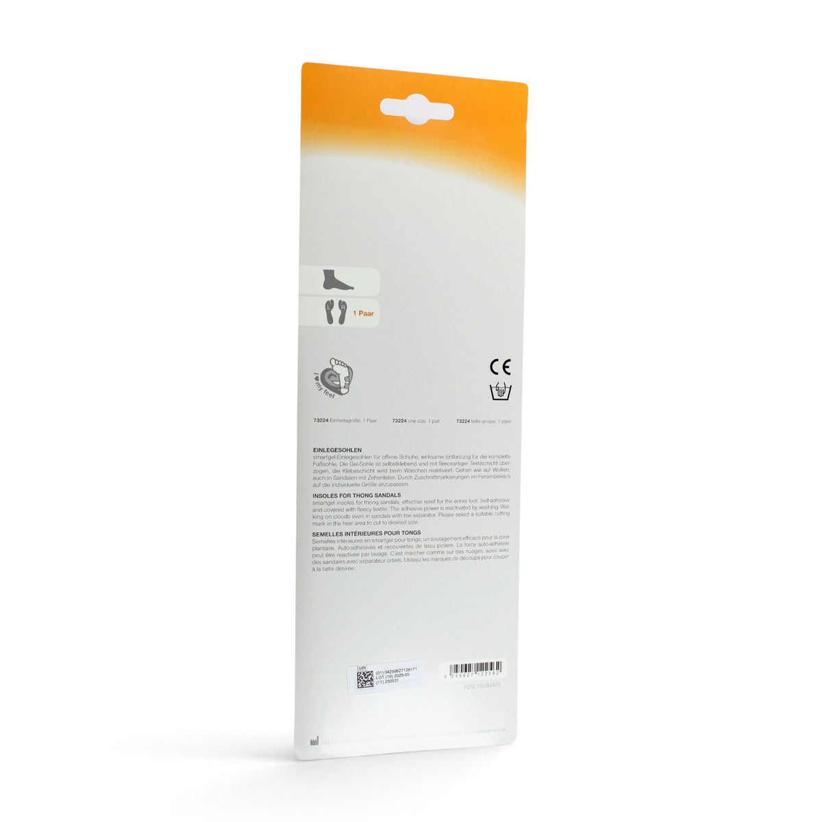 RUCK smartGel Insoles for Open Shoes 1 pair