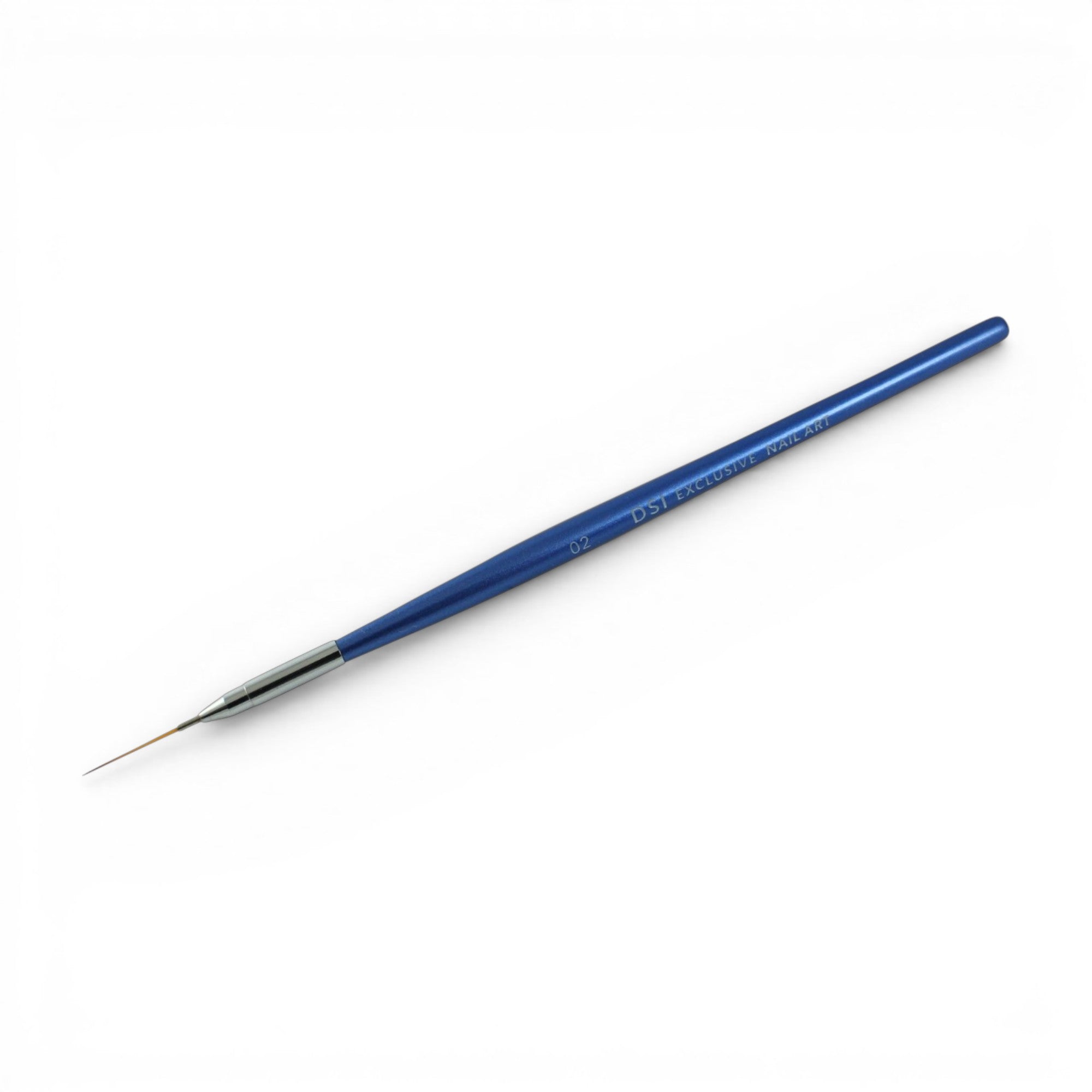 DSI Fine Detail Nail Art Brush 02 paintbrush with a white background