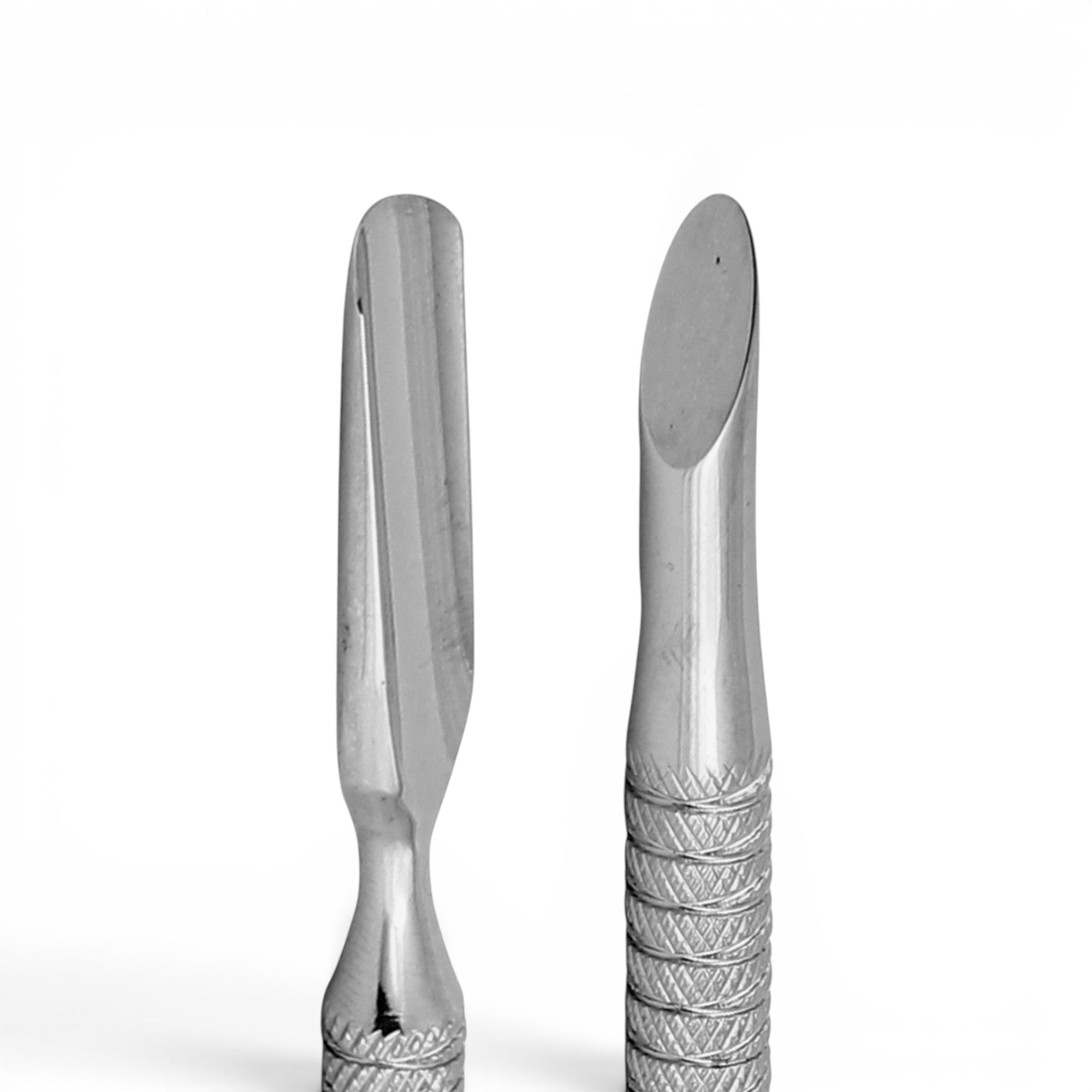 DSI Double-Ended Cuticle Pusher, Angled/Rounded Tip