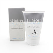 skinicer Repair Cleanser tube and packaging on a white background
