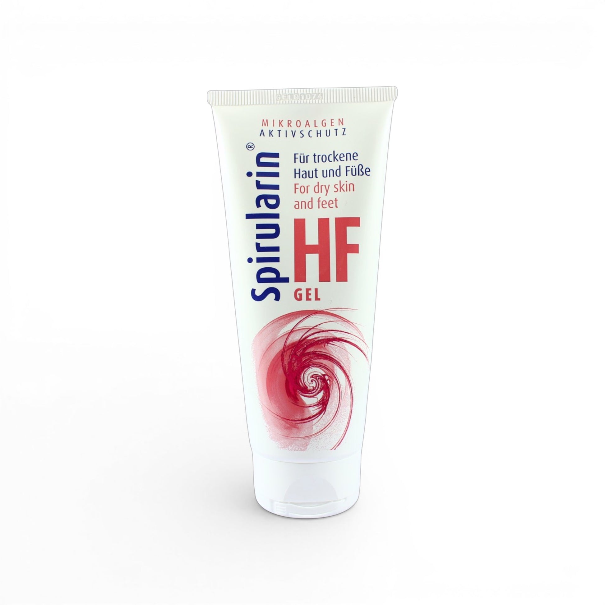 Tube of Spirularin HF Gel on a white background