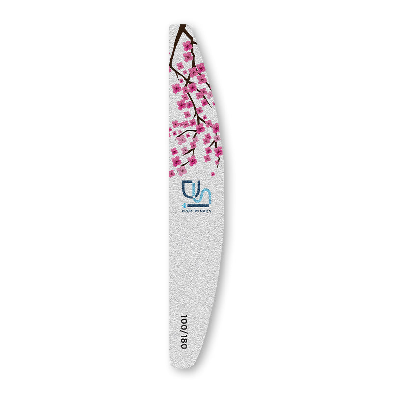 DSI Half-Moon Nail File, 12 pcs