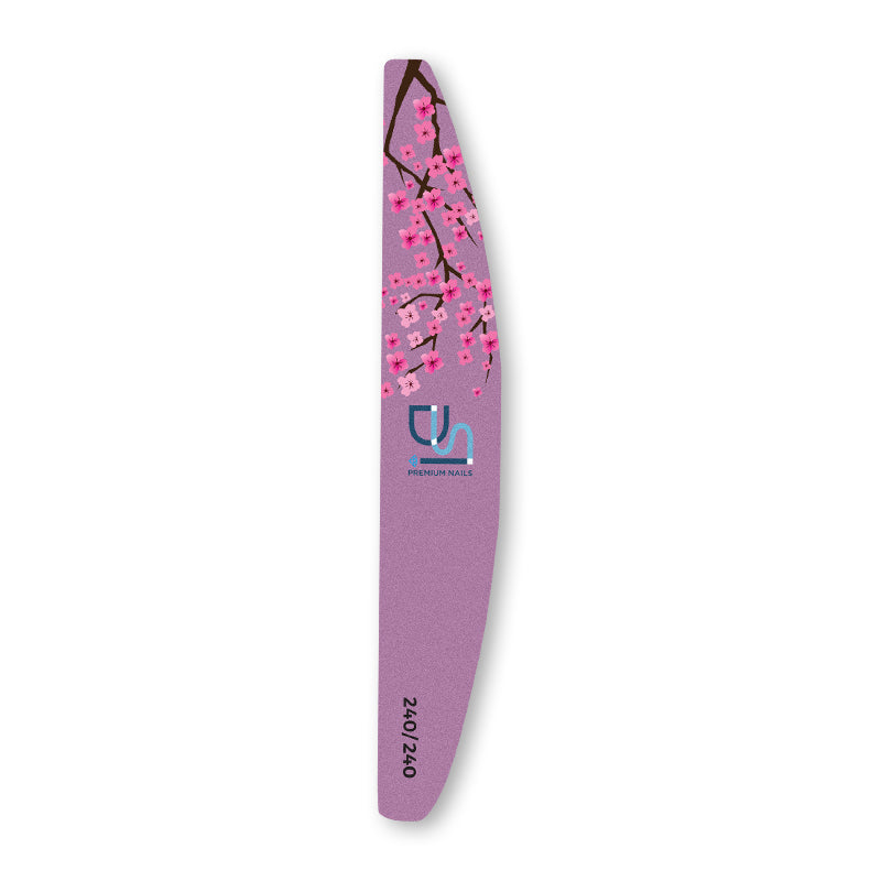 DSI Half-Moon Nail File, 12 pcs
